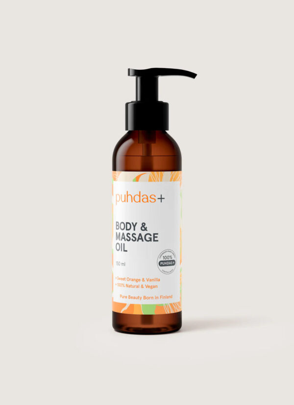 Puhdas+ Massage Oil Orange&Vanilla