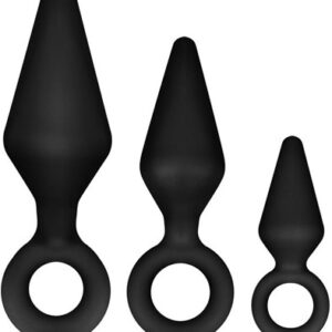 Anal Adventures Platinum Loop Plug Kit Anaalitappi setti