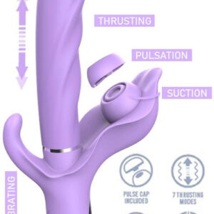 Apollo Thrusting Vibrator, Pulse & Suction Functions Vibraattori