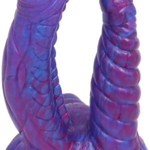 Bad Demon Double Dildo Orphox Purple 18,5 cm Dragon Dildo