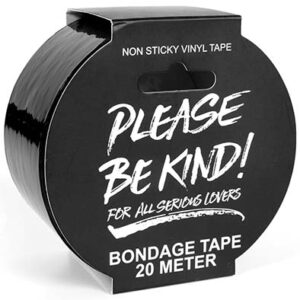 Bondage Tape Black 20 m Bondageteippi