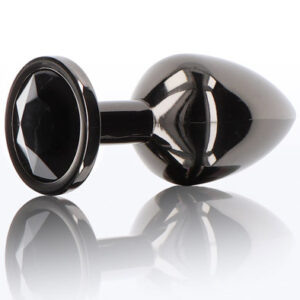 Butt Plug With Diamond Jewel Medium Anaalitappi metallia