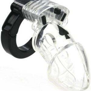 Clear Adjustable Chastity Cage Siveyshäkki