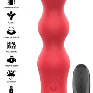 Cody Vibrator 10 Modes Remote Control Värisevä dildo