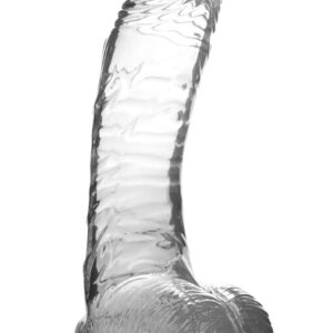 Crystal Pleasures Clear 19 cm Realisitinen dildo
