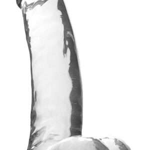 Crystal Pleasures Dildo Clear 15 cm Pieni dildo