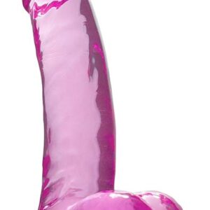Crystal Pleasures Pink 15 cm Pieni dildo