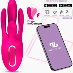 Derek Vibe With Finger Function 3 Motors & App Sovelluksella ohjattava vibraattori
