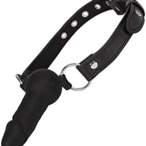 Diabolique Black Gag With Dildo Suukapula dildolla
