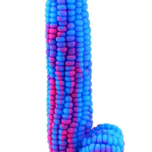 Dildo Corn Blue-Pink 20 cm Dragon Dildo