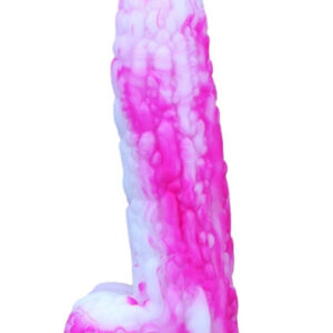 Dildo Kukur Pink-White 20 cm Dragon Dildo