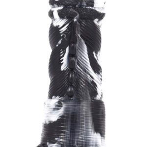 Dildo Nox Black-White 20 cm Dragon Dildo