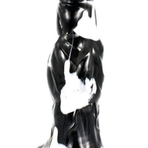 Dildo Wolorz Black-White 22,5 cm Dragon Dildo