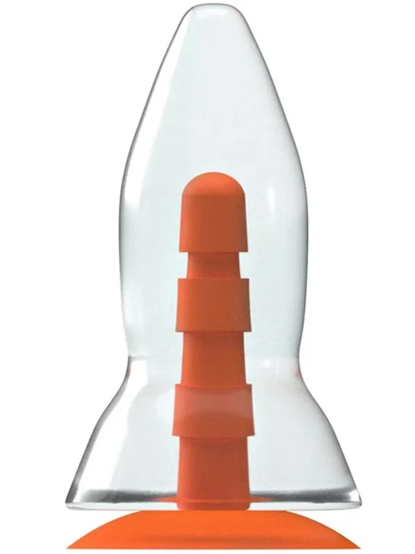 Dinoo Primal Anky Clear 21 cm XL-anaalitappi