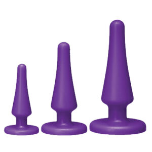 Doc Johnson American Pop! Launch! Anal Trainer Set Purple Anaalitappi setti