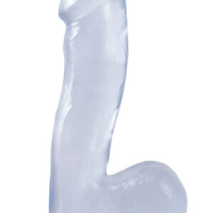 Dong With Suction Cup Transparent 16,5 cm Dildo