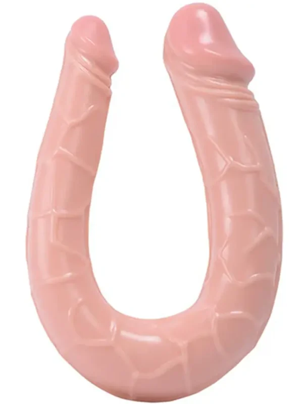 Double Curved Dildo U-shaped 15 cm Tupladildot