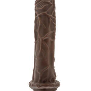Dr. Skin Cock Vibe 8 Chocolate 25cm Värisevä dildo