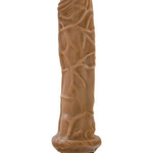 Dr. Skin Cock Vibe 8 Vibrating Cock Mocha 25cm Värisevä dildo