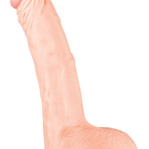 Dream Toys Vibrating Bigstuff Flesh 28 cm Värisevä dildo