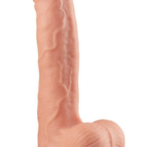 Dual Layer Platinum Silicone Cock 28 cm Dildo