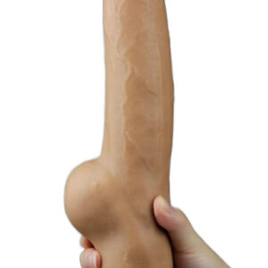 Dual-Layered Silicone Handle Cock 28 cm Dildo