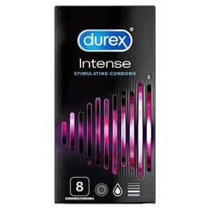 Durex Intense - Stimuloiva kondomi, 8 kpl