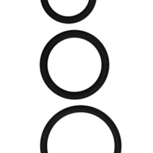Easytoys Cockring Set Three Size Black Penisrengas paketti