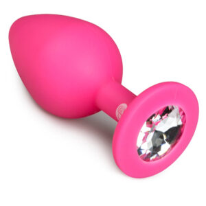 Easytoys Diamond Plug Medium Pink Anaalitappi