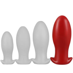 Eggplay Plug Drakar Egg Red XL Paksu anaalitappi