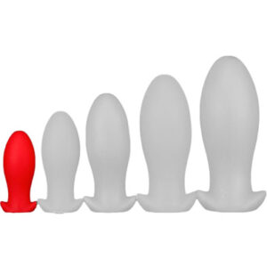 Eggplay Silicone Plug Saurus Egg Red Small Paksu anaalitappi