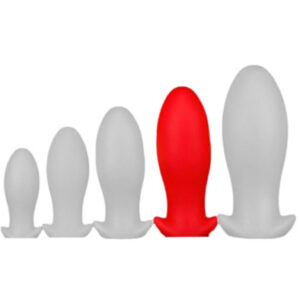 Eggplay Silicone Plug Saurus Egg Red XL Paksu anaalitappi