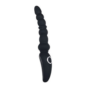 Evolved Magic Stick - Vibraattori, taivuteltava, tehokkailla moottoreilla, ladattava, silikoninen, musta