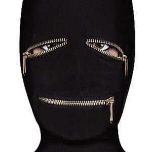 Extreme Zipper Mask With Eye & Mouth Zipper