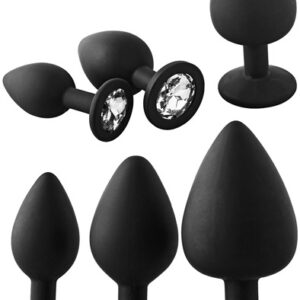 Fantasstic Anal Training Kit White Stone Anaalitappi setti