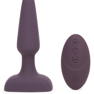 Fifty Shades of Grey Feel So Alive Remote Control Vibrating Värisevä anaalitappi