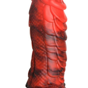Fire Dragon Red Scaly Dildo 21 cm Dragon Dildo