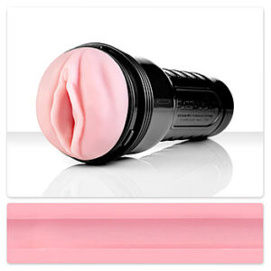 Fleshlight Classic Pink Lady Original - Tekovagina aidon tuntuinen, realistisen näköinen, pehmeä, omassa kotelossaan, vaalea