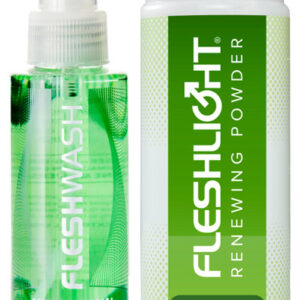 Fleshlight FleshWash + Renewing Powder Pakettitarjous