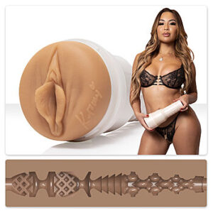 Fleshlight Girls Kazumi Kumzumi - Tekovagina, aidon näköinen, laadukas, omassa kotelossa, imevä alipaine, vaalea