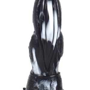 Foxik Monster Dildo Black/White 20 cm Monster dildo