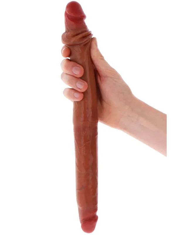 Get Real Silicone Foreskin Double Dong 40 cm Tupla dildo