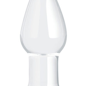 Gildo Clear Glass Buttplug 10cm Ø3,9cm Lasinen Anaalitappi