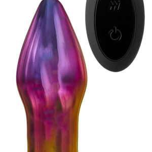 Glamour Glass Remote Vibe Plug Lasinen Anaalitappi
