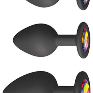 Glams Spades Trainer Kit Black Anaalitappi setti