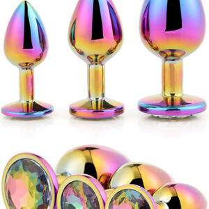 Gleaming Love Multicolour Plug Set Anaalitappi setti