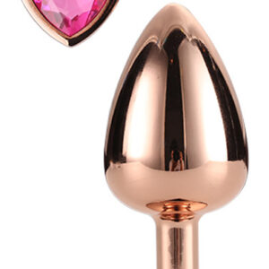 Gleaming Love Rose Gold Plug Small Anaalitappi metallia