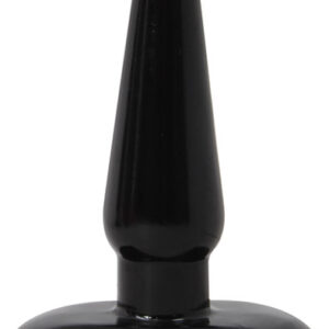 Hard Steel Plug Small Black Anaalitappi