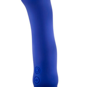 Impressions N2 Vibrating Silicone Dildo Blue 16,5cm Värisevä dildo
