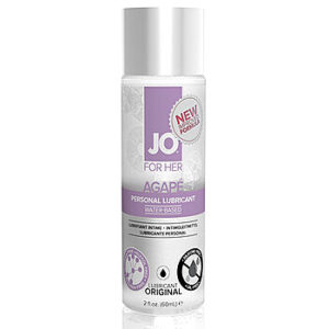 JO Agape - Liukuvoide, 60 ml, luonnollinen, hellävarainen, kosteuttava, pH-tasapainotettu